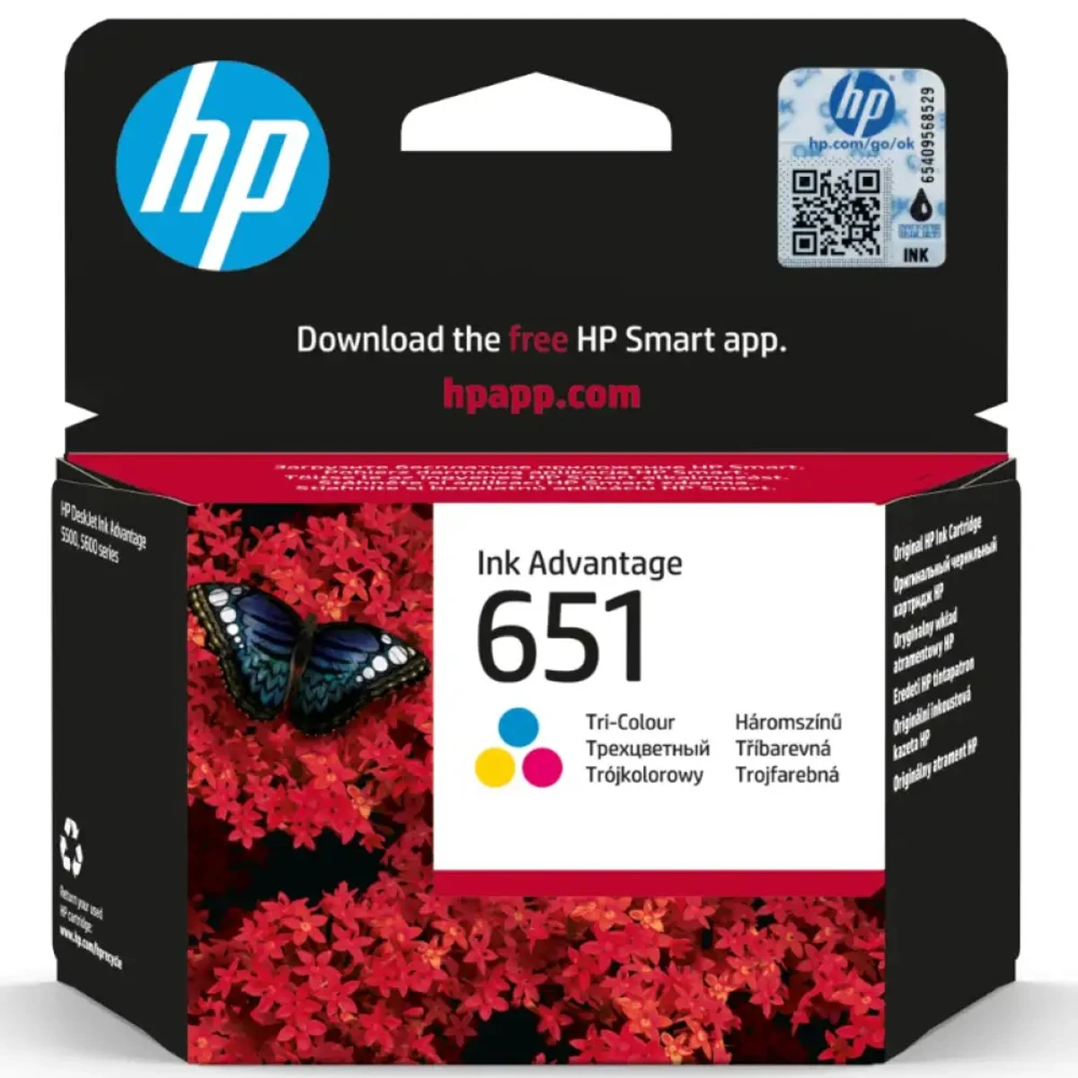 HP INK 651 color