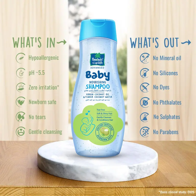 Parachute Advansed Baby Nourishing Shampoo 400 ml - view 3