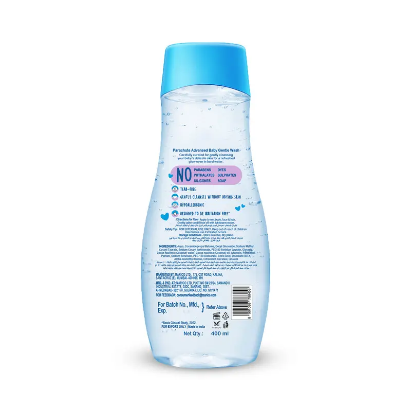 Parachute Advansed Baby Gentle Wash 400 ml - view 2