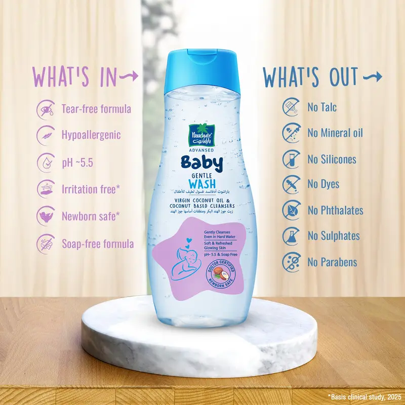 Parachute Advansed Baby Gentle Wash 400 ml - view 3