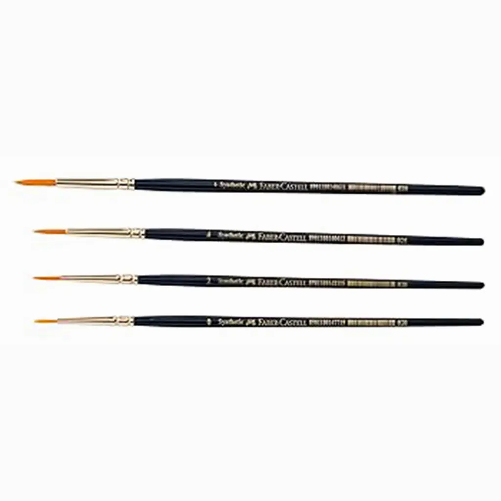 Faber Castell Synthetic Hair set of 4 Round Brushes - view 3