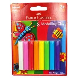 Faber Castell Modeling Clay 8 pcs 100 gm
