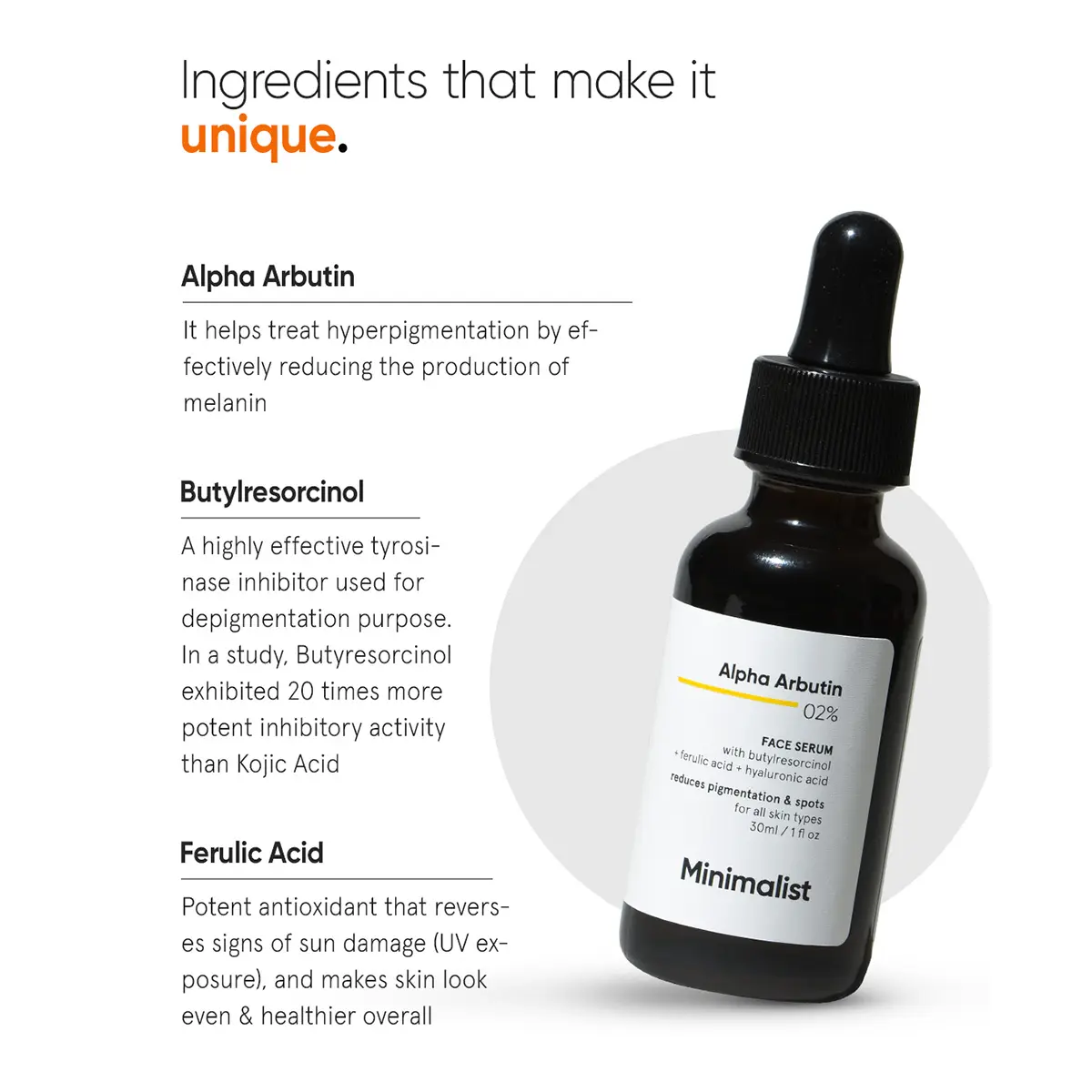 Minimalist Alpha Arbutin 02% Face Serum 30ml - view 3