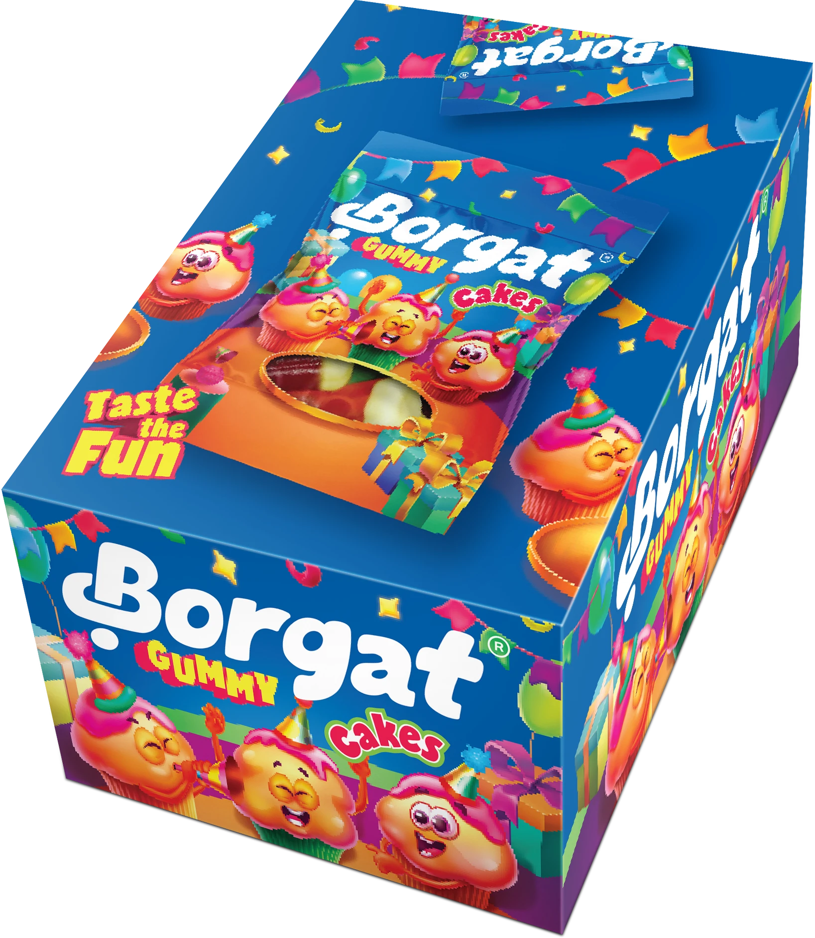 Borgat Jelly Candy Mixed Cakes 24 pcs 10 gm