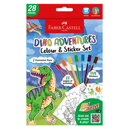 Faber Castell Colouring Book Dino A5