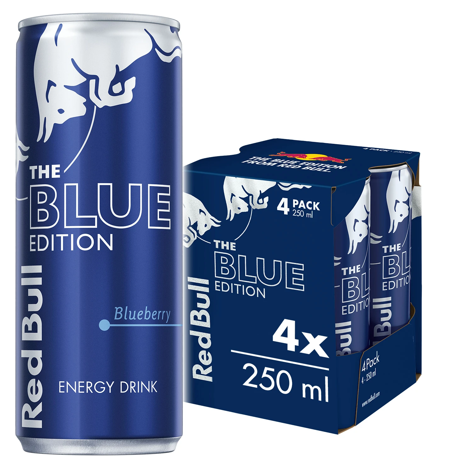 Red Bull Energy Drink Blue Edition 4 pcs 250 ml