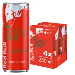 Red Bull Energy Drink Watermelon 4 pcs 250 ml